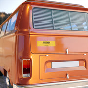 Bumper Sticker — “ADVISOREY: Rust present but owner says ‘they all do that’”