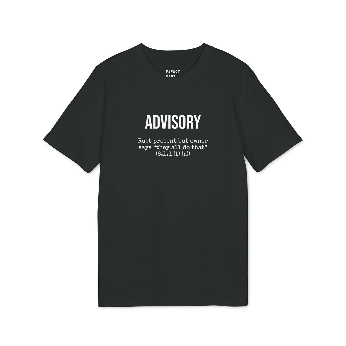 ADVISORY Rust T-Shirt